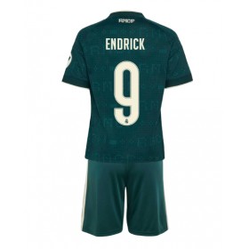 Real Madrid Endrick #9 Borte skjorte til barn 2026-27 Kortermet (+ korte bukser)